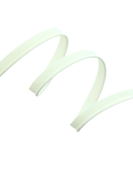 All-textile piping 10 mm - Ecru