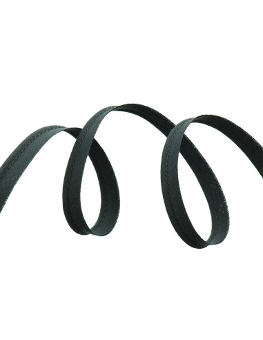 All-textile piping 10 mm - Dark gray
