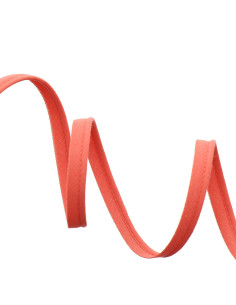 All-textile piping 10 mm - Coral