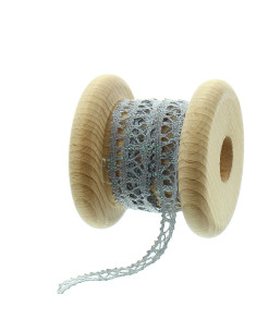 Iridescent lace - Anthracite gray