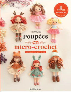 Book of micro-crochet dolls