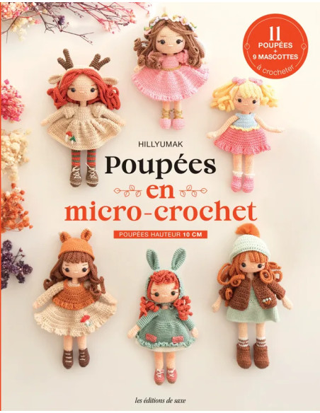 Book of micro-crochet dolls