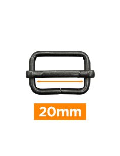 Premium sliding loop - 20 mm gunmetal