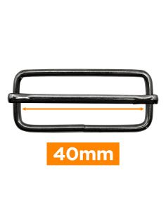 Premium sliding buckle - 40 mm gunmetal