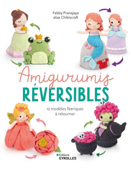 Reversible amigurumi book
