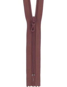 Nylon zipper - Nutmeg