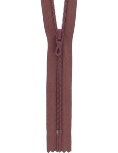 Nylon zipper - Nutmeg