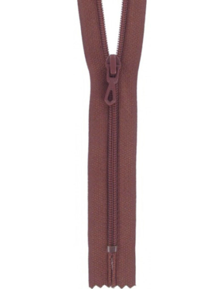 Nylon zipper - Nutmeg