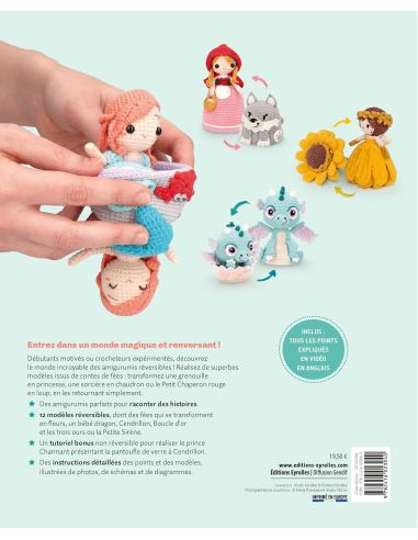 Reversible amigurumi book