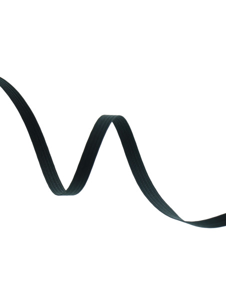 Black elastic braid