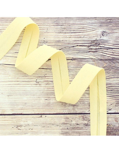 Organic cotton bias - Yellow