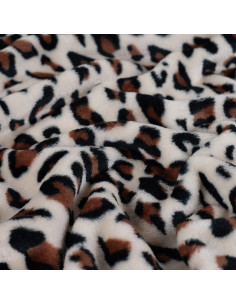 Cuddle fabric - Leopard 2