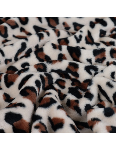 Cuddle fabric - Leopard