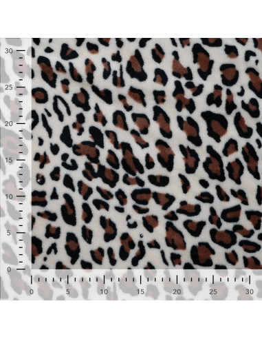 Cuddle fabric - Leopard