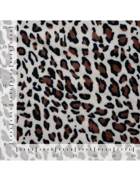 Cuddle fabric - Leopard