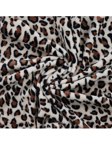 Cuddle fabric - Leopard