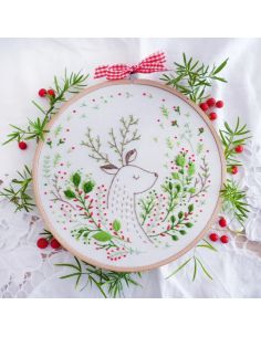 Tamar Nahir-Yanai Embroidery Kit - Christmas Deer