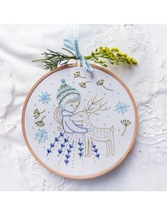 Tamar Nahir-Yanai Embroidery Kit - Golden Deer