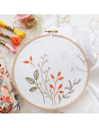 Tamar Nahir-Yanai Embroidery Kit - Autumn Leaves