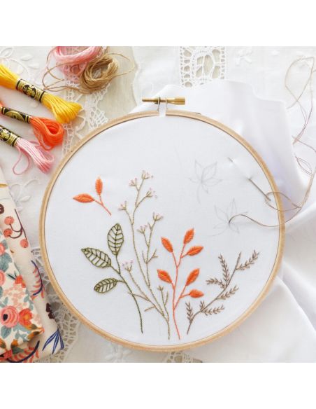 Tamar Nahir-Yanai Embroidery Kit - Autumn Leaves