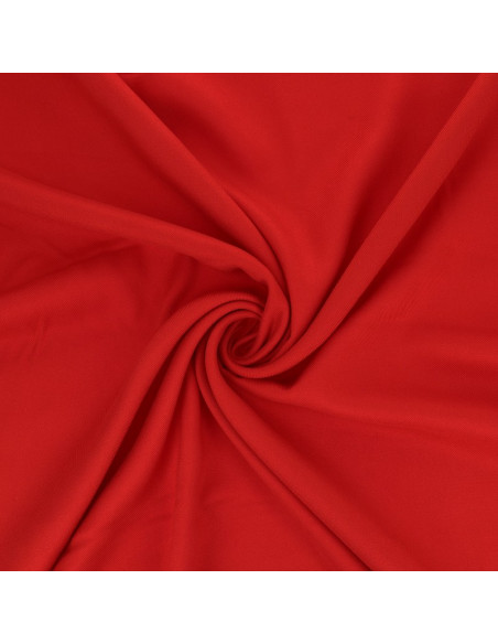Viscose gabardine fabric - Red
