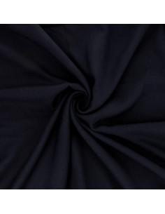 Viscose gabardine fabric - Navy blue
