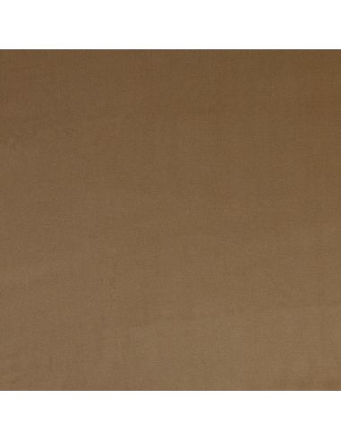 Dark beige viscose gabardine fabric
