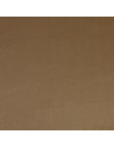 Dark beige viscose gabardine fabric