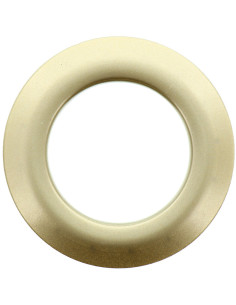 Set of 8 curtain eyelets Ø44 mm - Satin - Golden Beige
