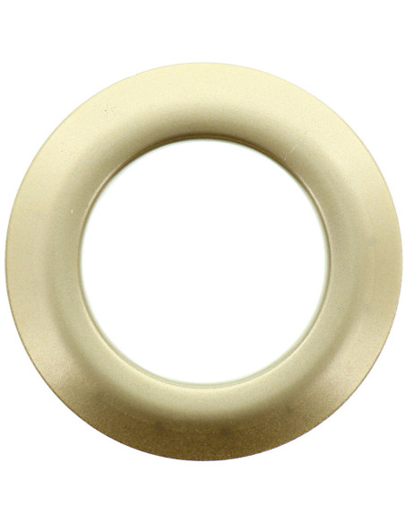 Set of 8 curtain eyelets Ø44 mm - Satin - Golden Beige