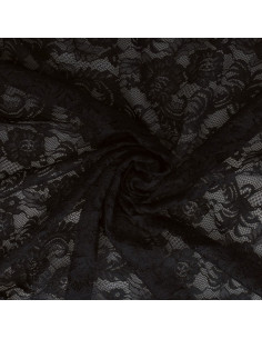 Natasha Lace Fabric - Black