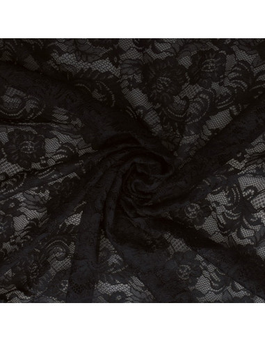 Natasha Lace Fabric - Black