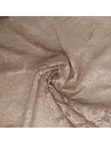 Natasha lace fabric - Light gray