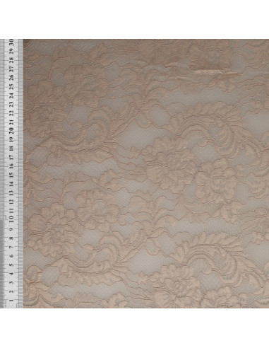 Natasha lace fabric - Light gray