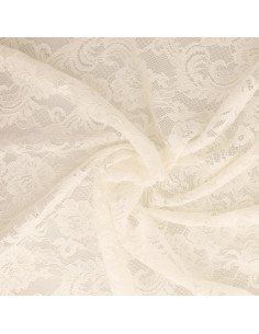 Natasha lace fabric - Ecru