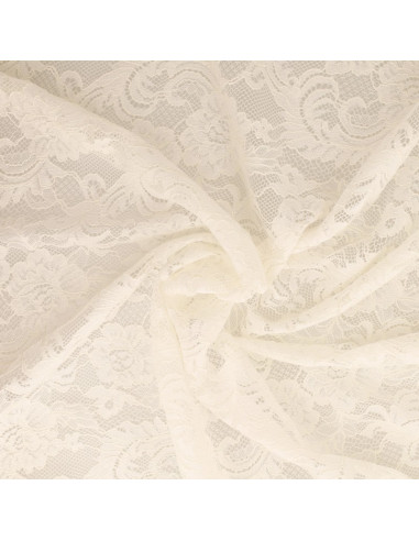 Natasha lace fabric - Ecru