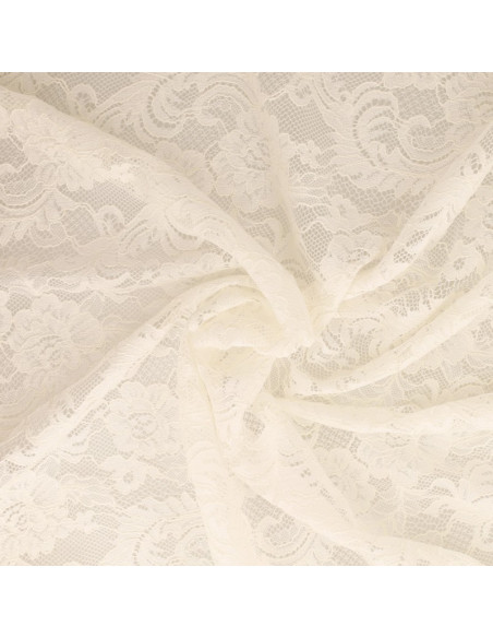 Natasha lace fabric - Ecru