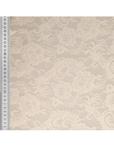 Natasha lace fabric - Ecru