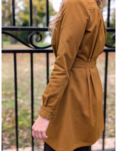 Malonne Shirt Dress Pattern - Anna Rose Patterns