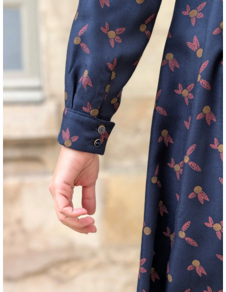 Malonne Shirt Dress Pattern - Anna Rose Patterns