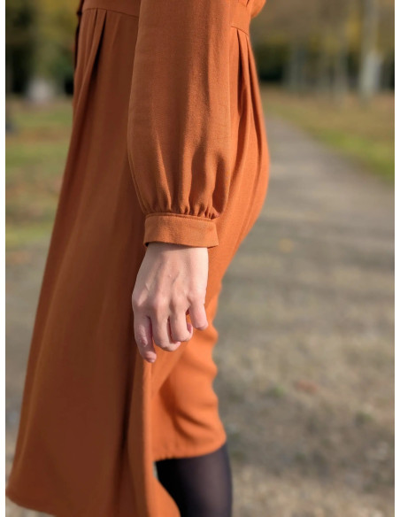 Malonne Shirt Dress Pattern - Anna Rose Patterns