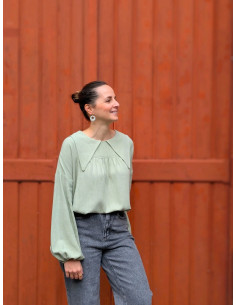 Manna Blouse Pattern - Anna Rose Patterns 2