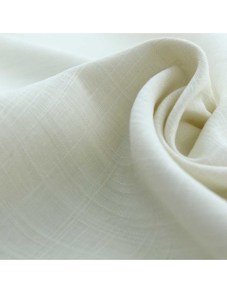 Linen viscose fabric - Ecru