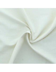 Linen viscose fabric - Ecru 2