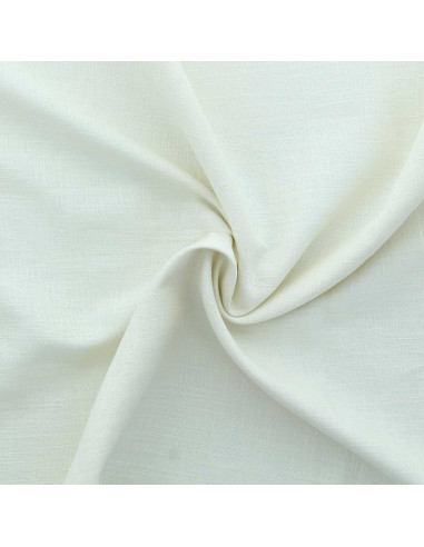 Linen viscose fabric - Ecru