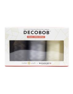 Decobob 3-thread embroidery box 2000 m