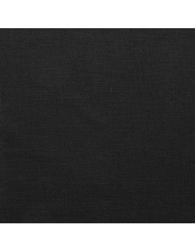 Linen viscose fabric - Black