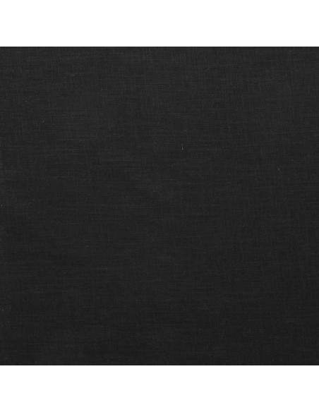 Linen viscose fabric - Black