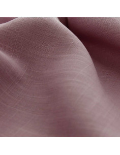 Linen viscose fabric - Pink