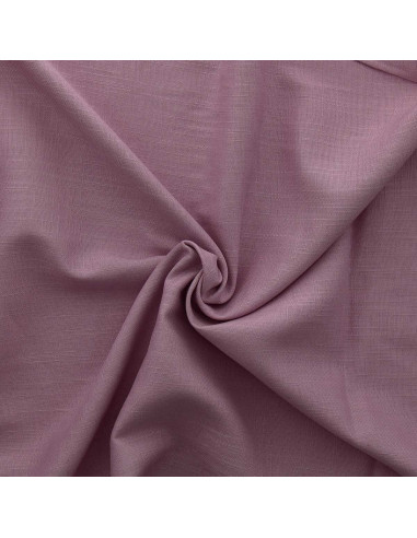 Linen viscose fabric - Pink